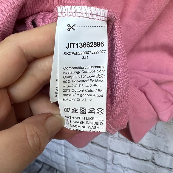 Tween Girl Smiley Face Sweatshirt - Picture 5 of 7